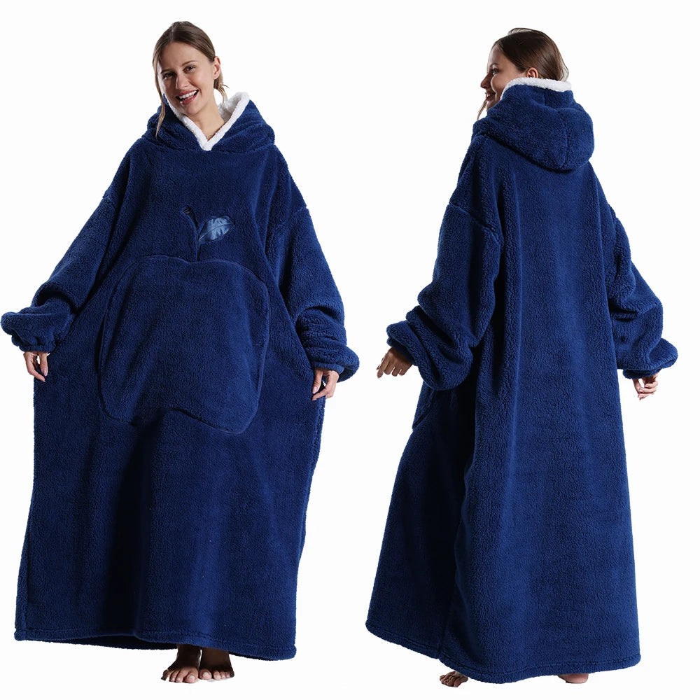 Manta de Sudadera con Capucha