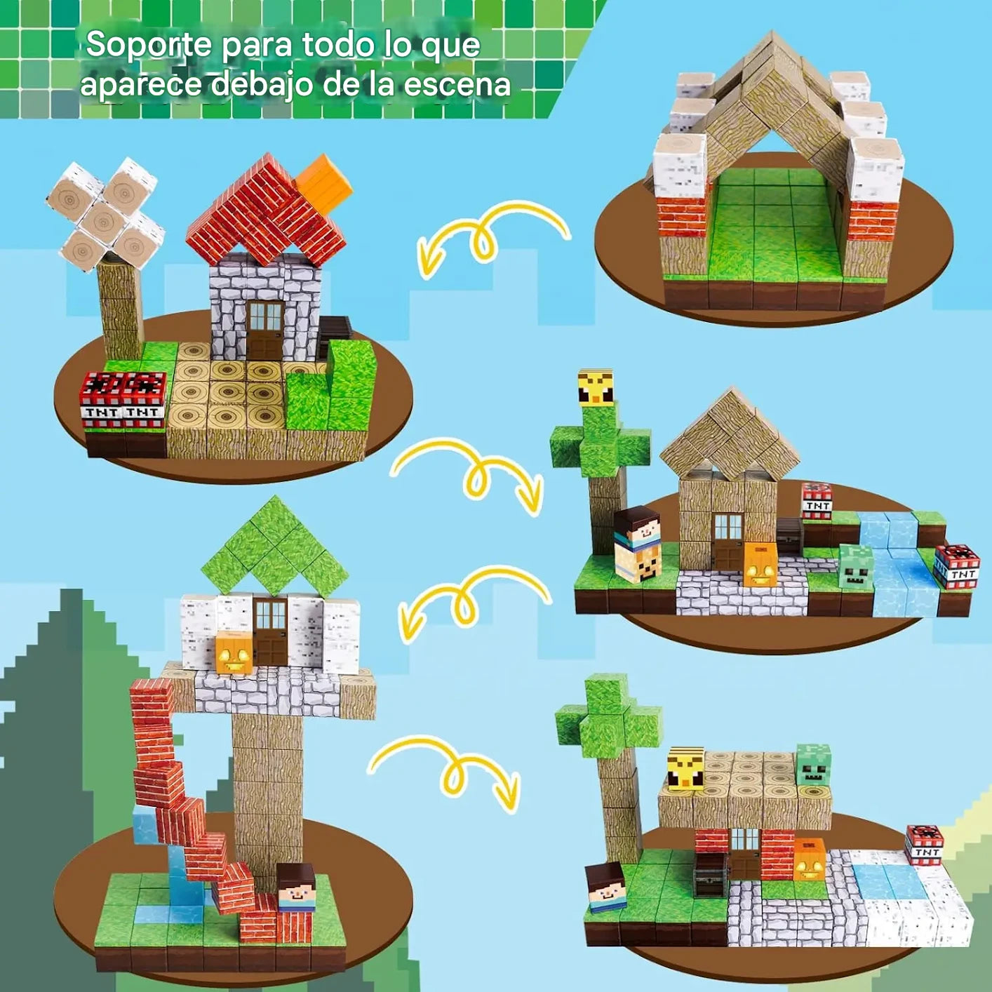 Kit de Construcción Mundo de Bloques 3D