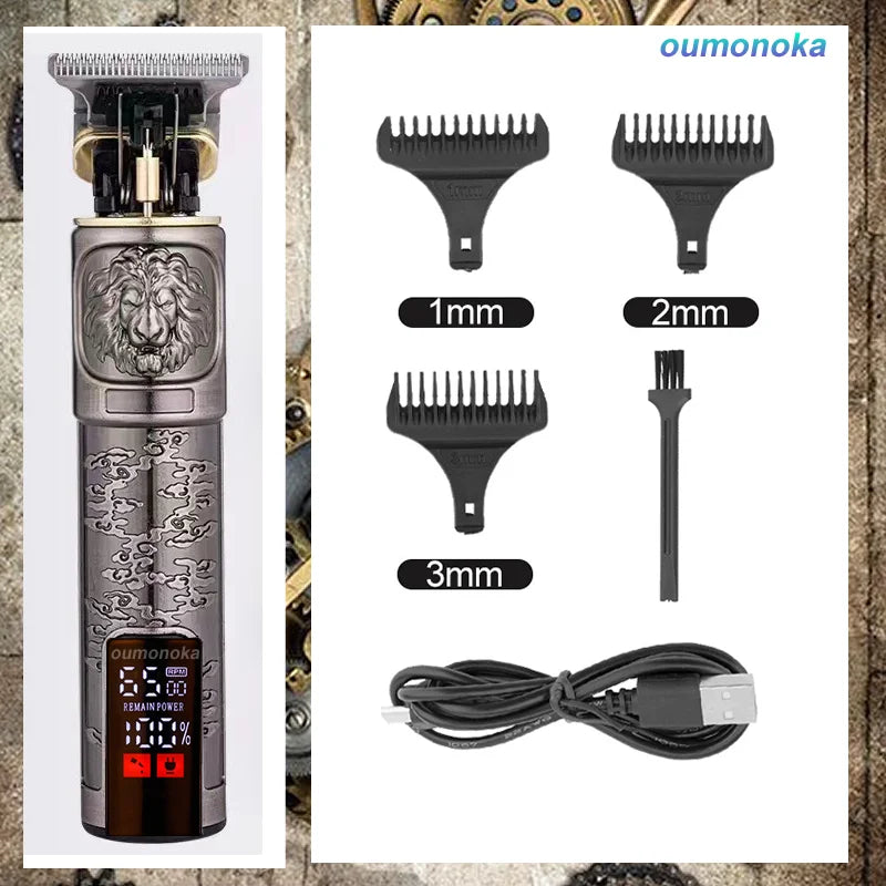 Recortadora Profesional T-Blade con Pantalla LED