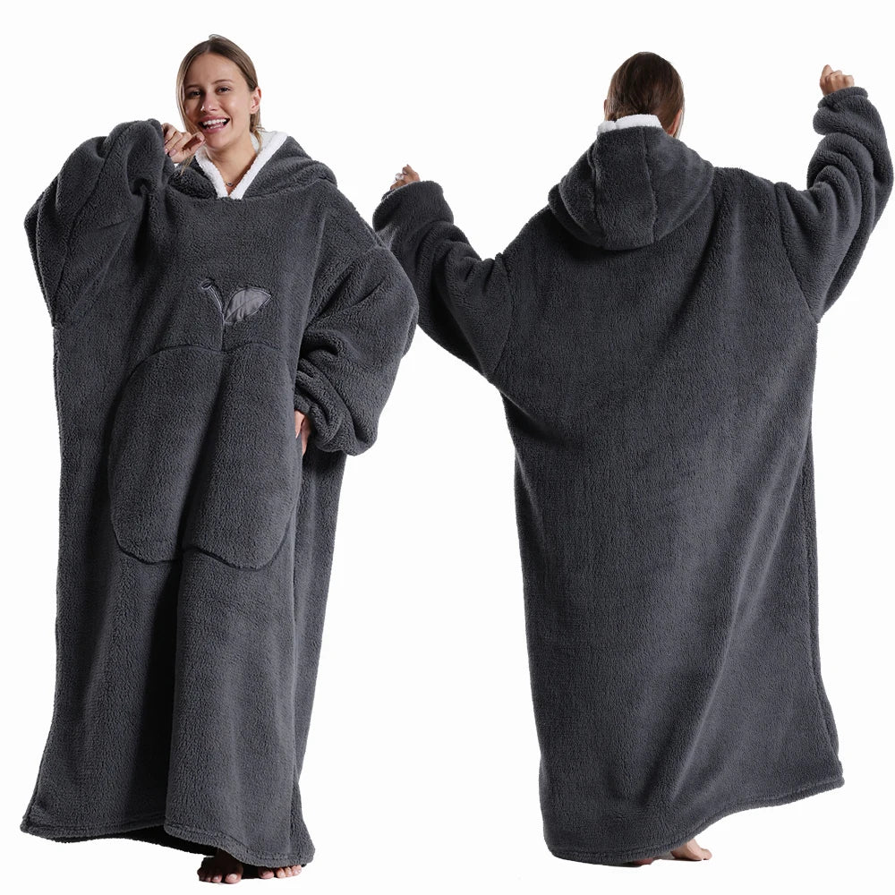 Manta de Sudadera con Capucha