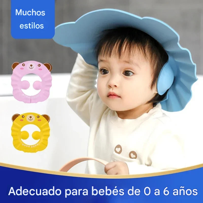 Visera de Baño Infantil Antilágrimas