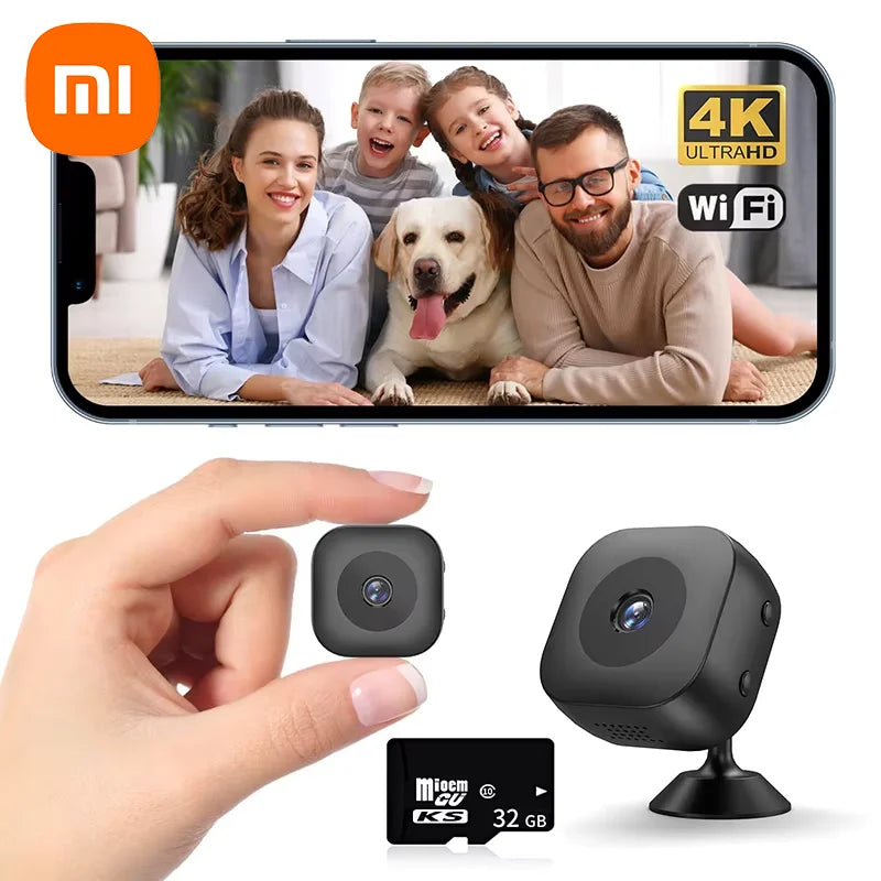 Mini Cámara Inteligente 4K Wi-Fi Xiaomi