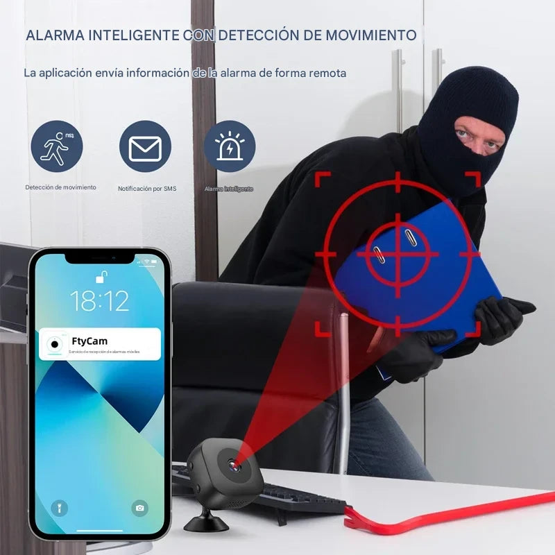 Mini Cámara Inteligente 4K Wi-Fi Xiaomi