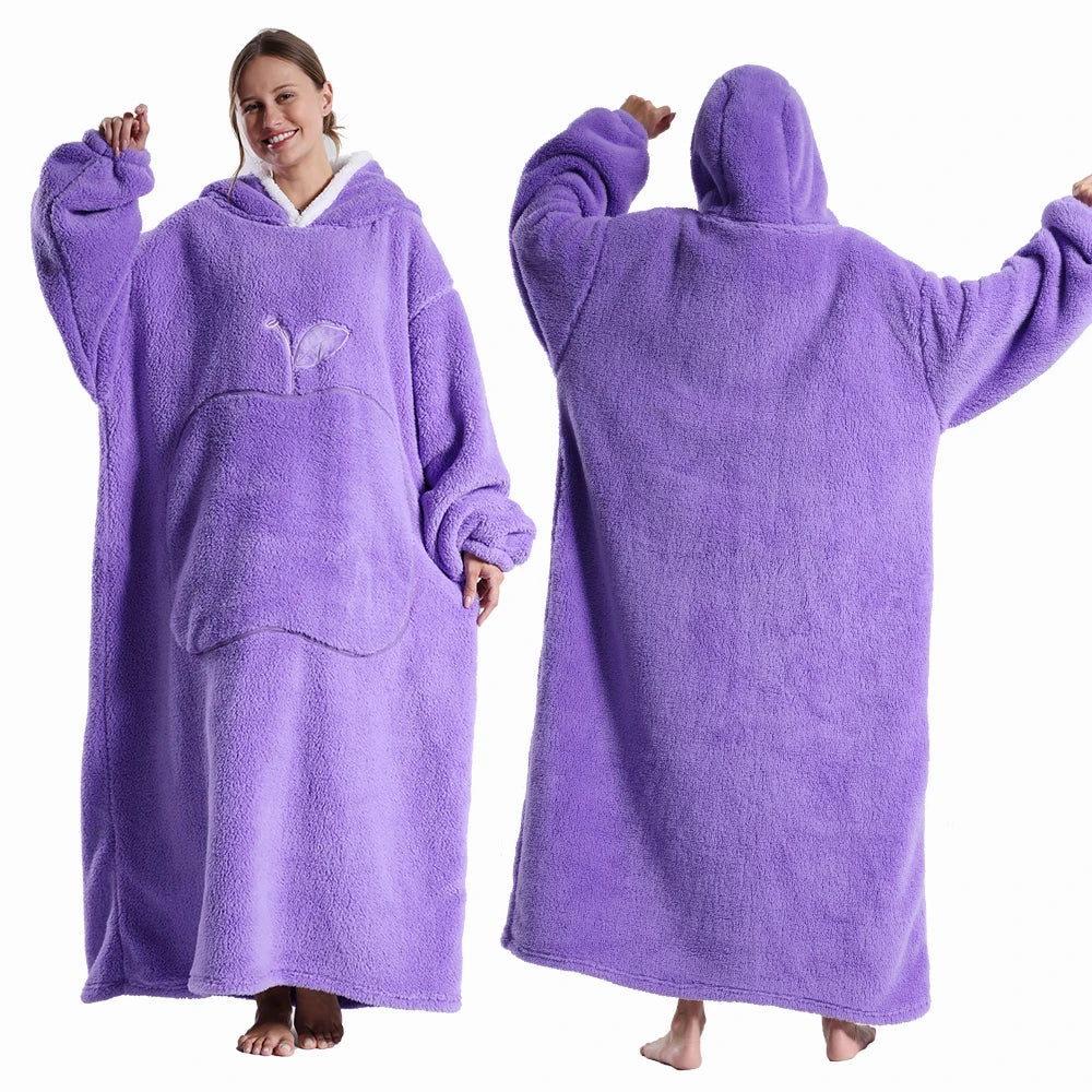 Manta de Sudadera con Capucha