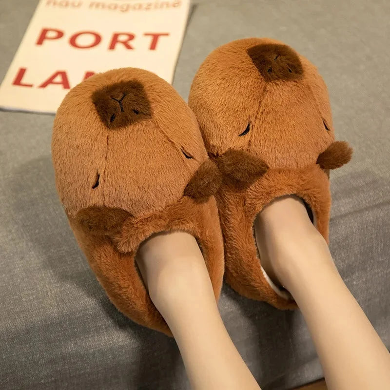 Pijama Acolchado Capibara + Pantufas