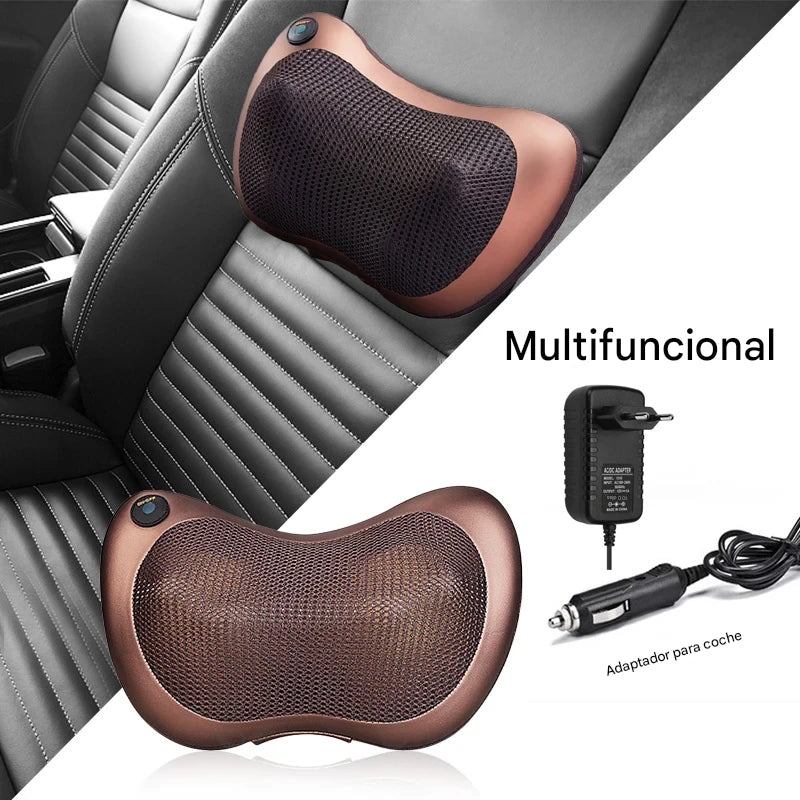 Almohada Masajeadora Shiatsu con Calor
