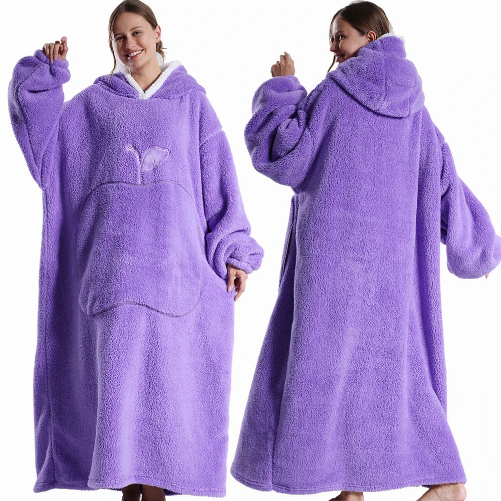 Manta de Sudadera con Capucha