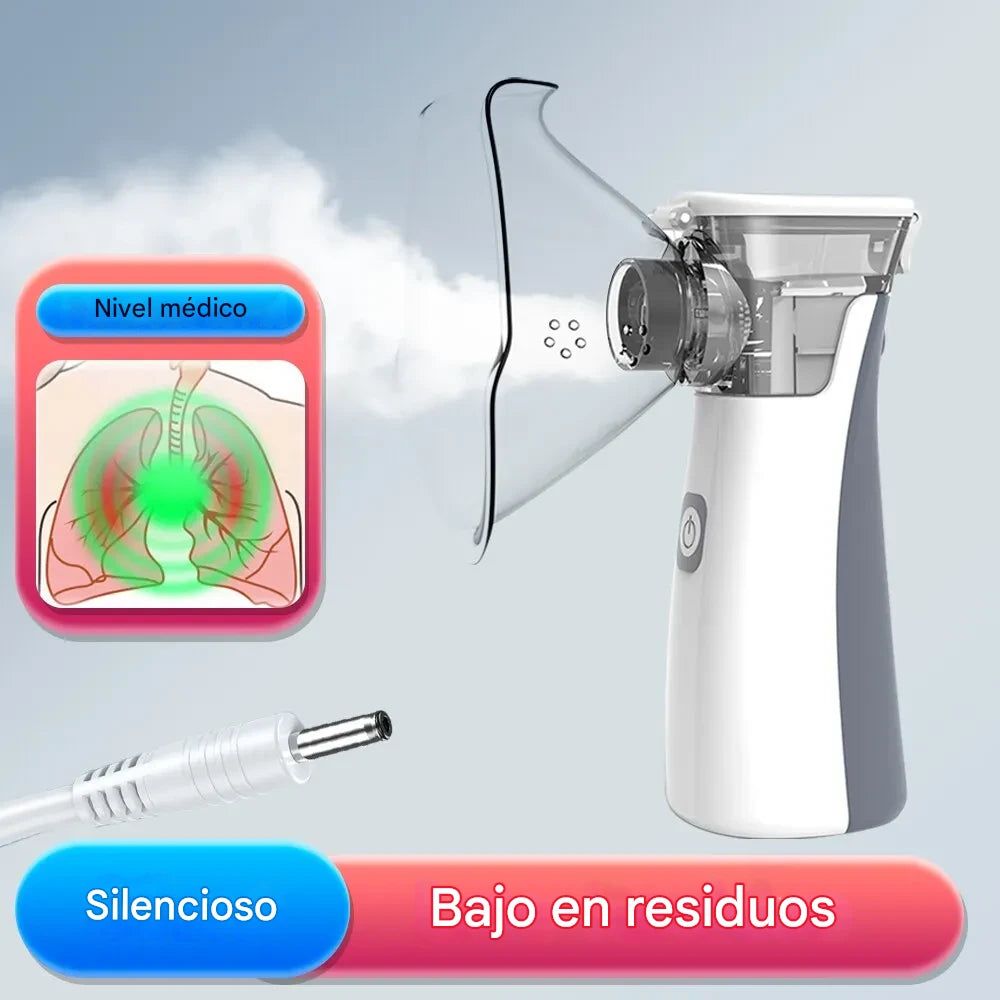 Inhalador Nebulizador Portátil Ultrasónico