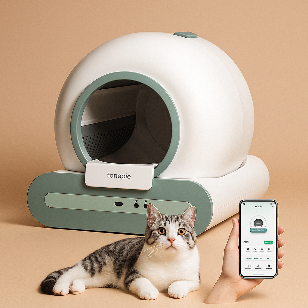 Arenero Automático Inteligente para Gatos