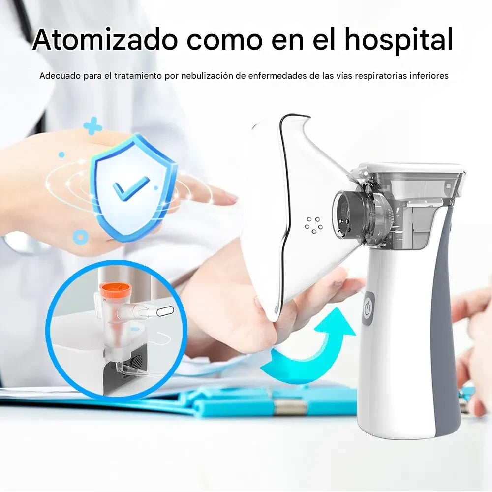 Inhalador Nebulizador Portátil Ultrasónico