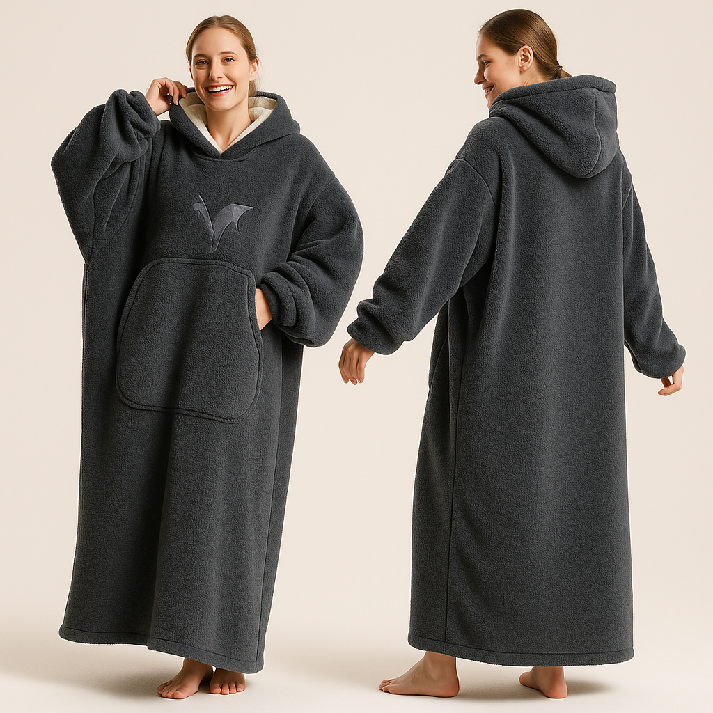 Manta de Sudadera con Capucha