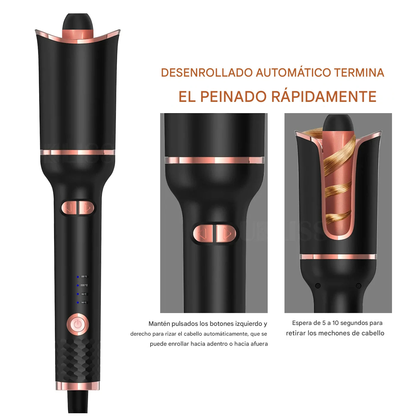Rizador Automático de Cabello