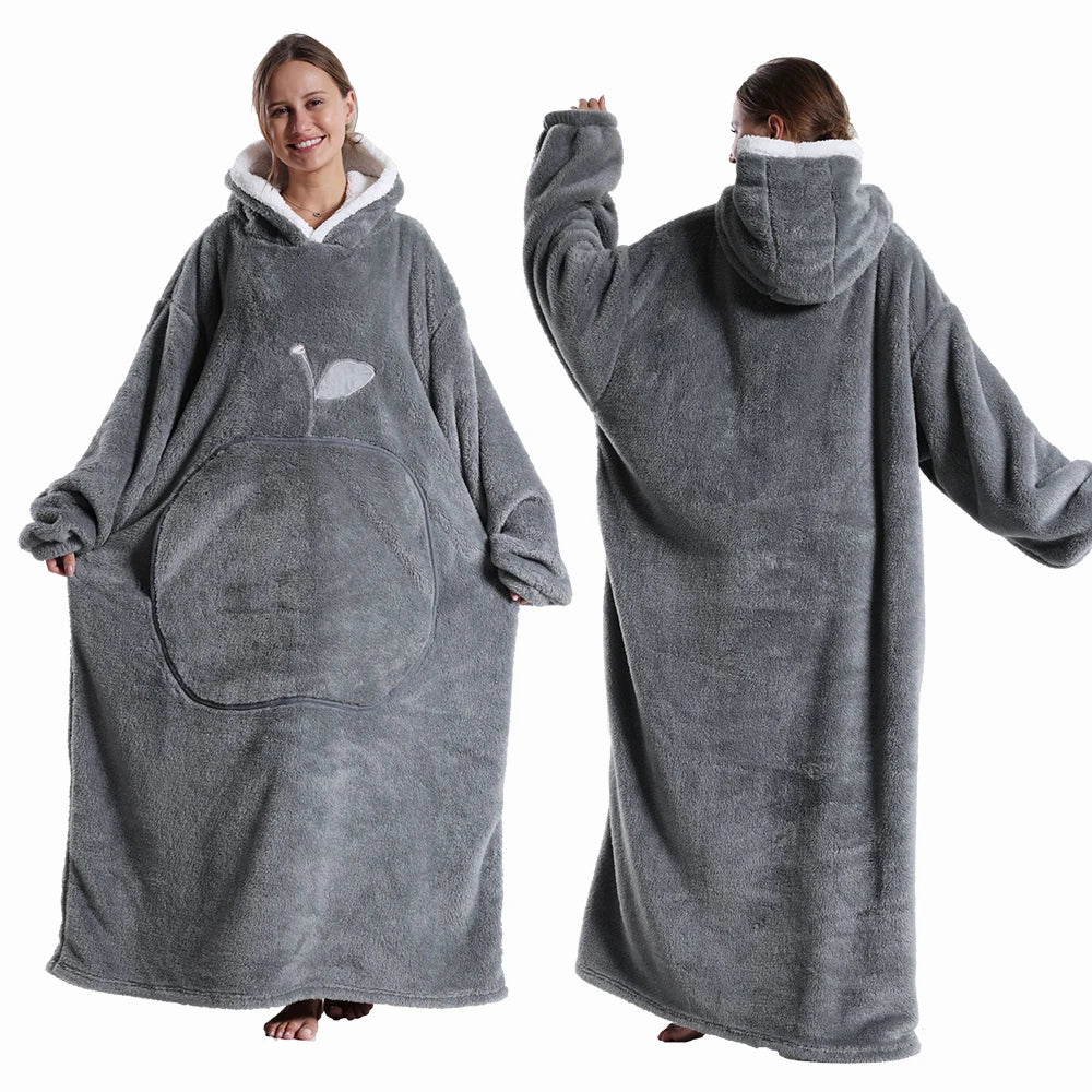 Manta de Sudadera con Capucha