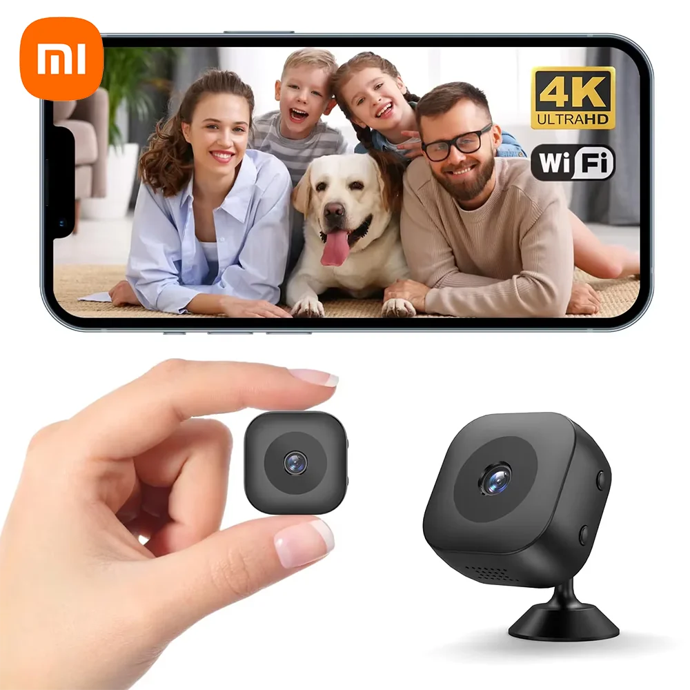 Mini Cámara Inteligente 4K Wi-Fi Xiaomi