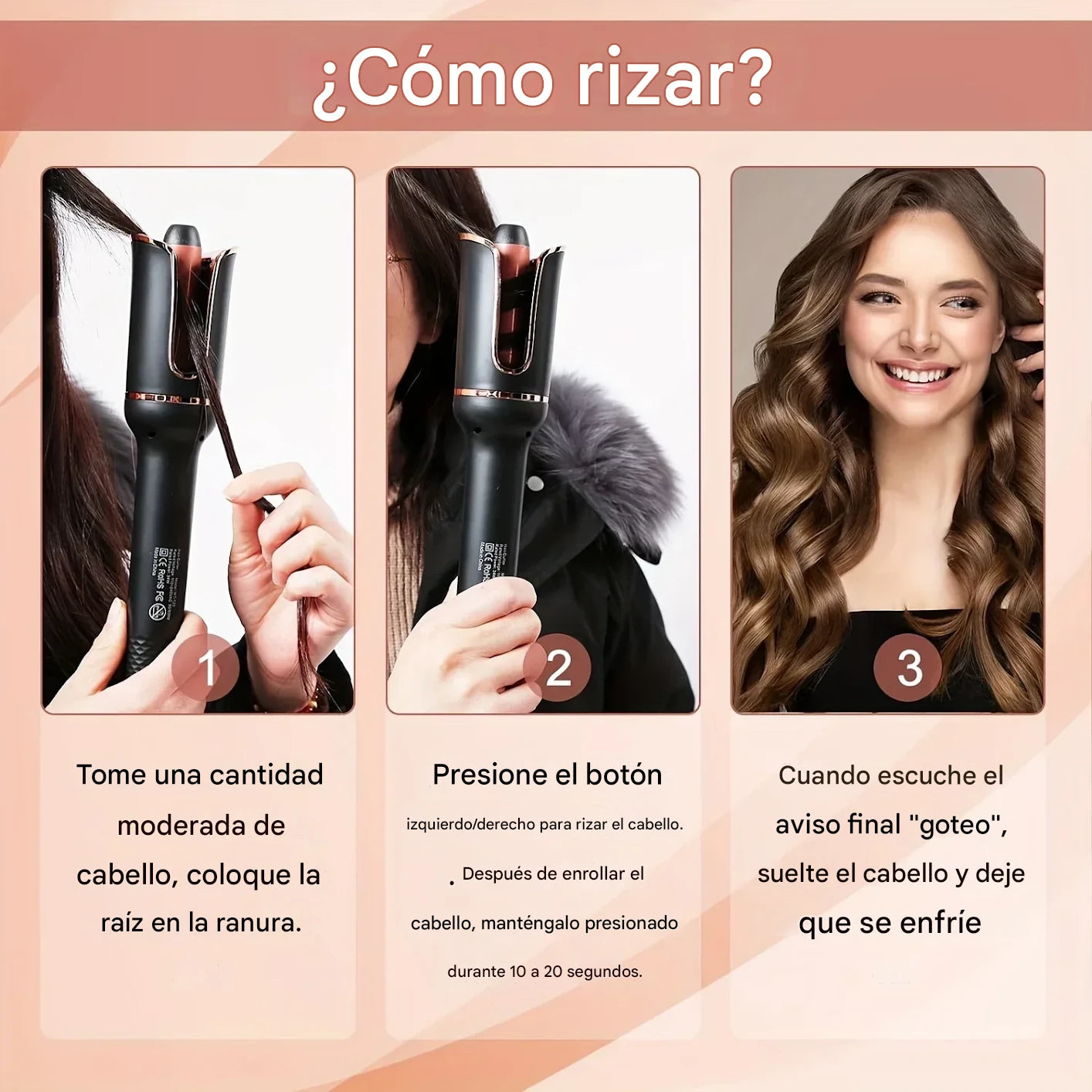 Rizador Automático de Cabello