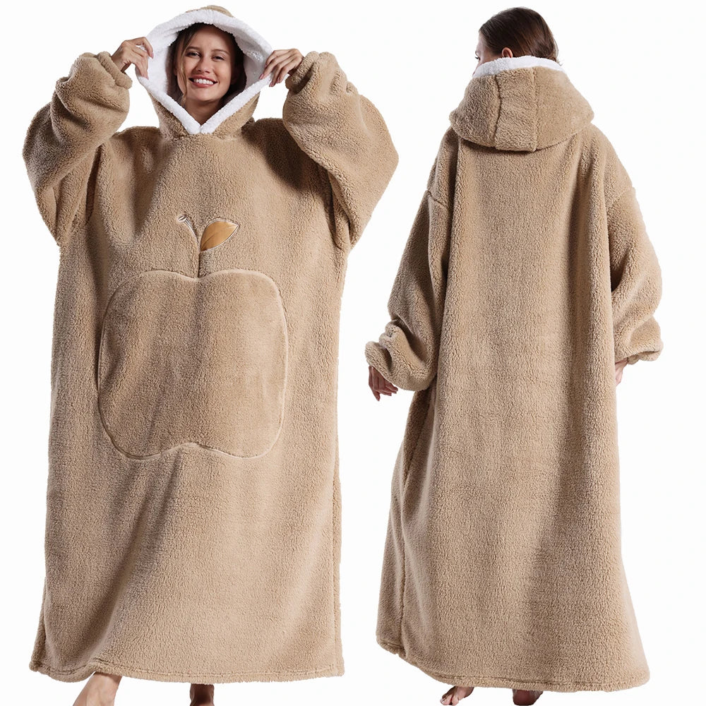 Manta de Sudadera con Capucha