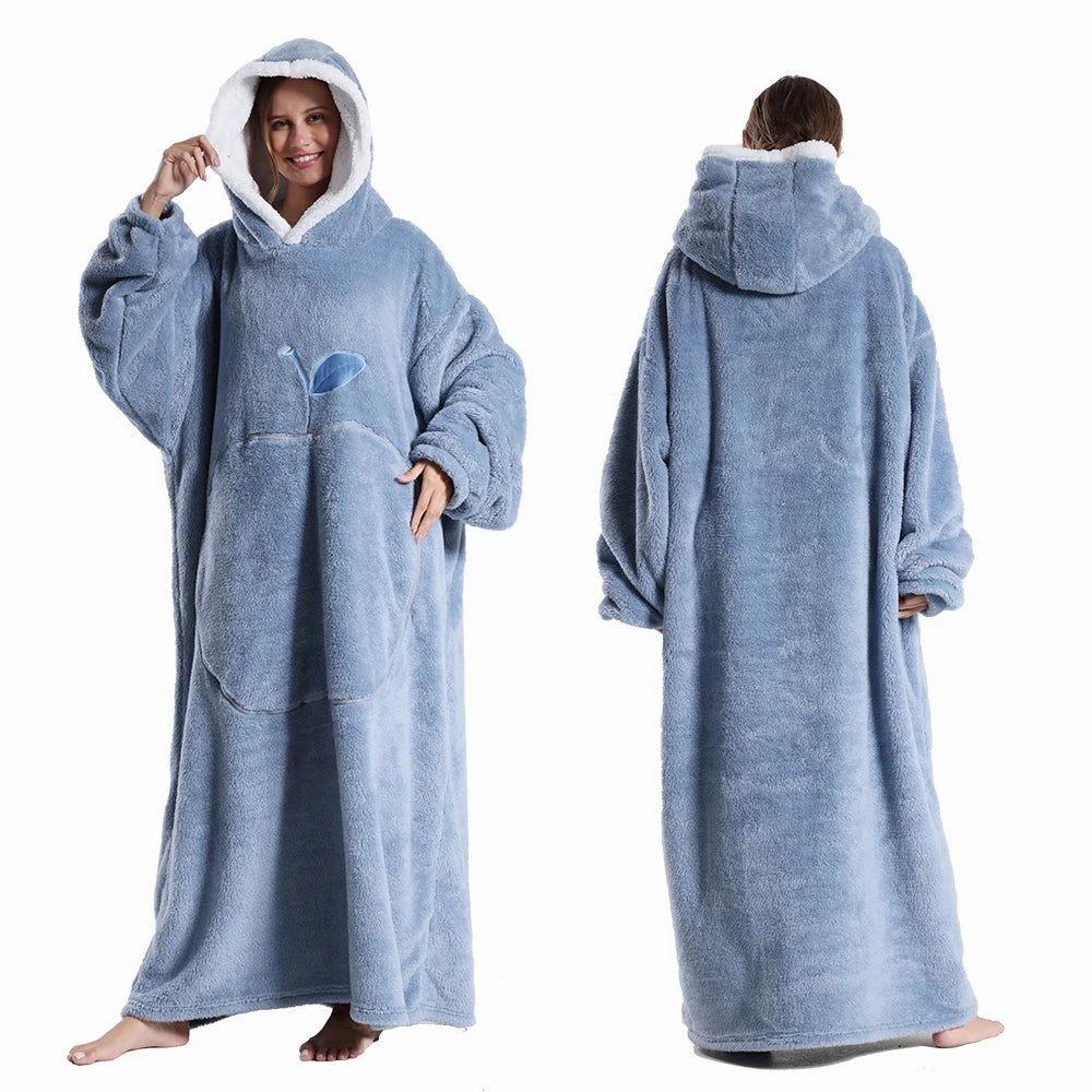 Manta de Sudadera con Capucha