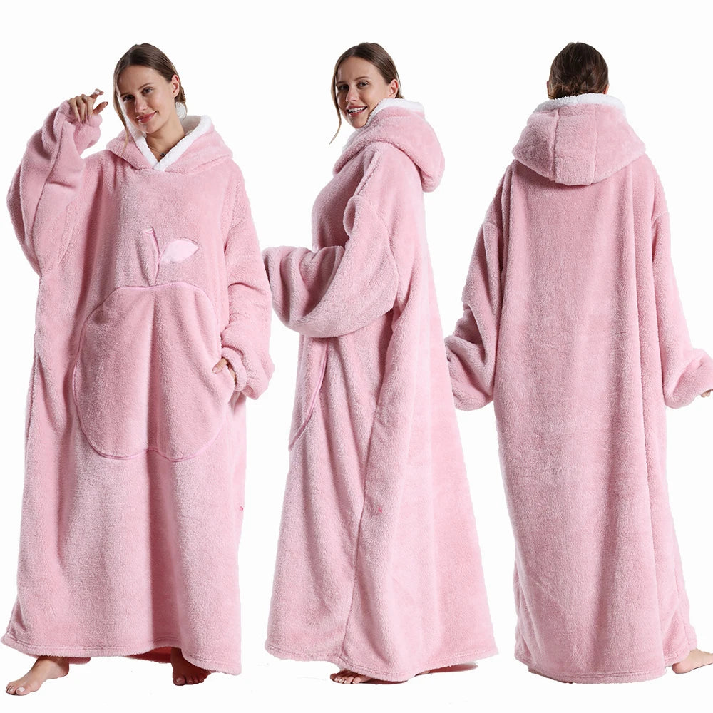 Manta de Sudadera con Capucha