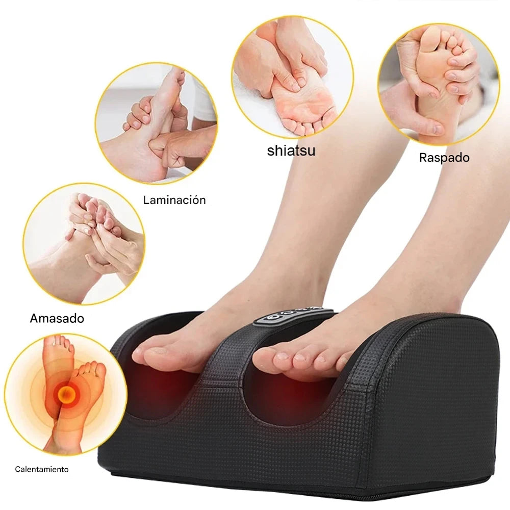 Masajeador de Pies y Pantorrillas Shiatsu con Calor