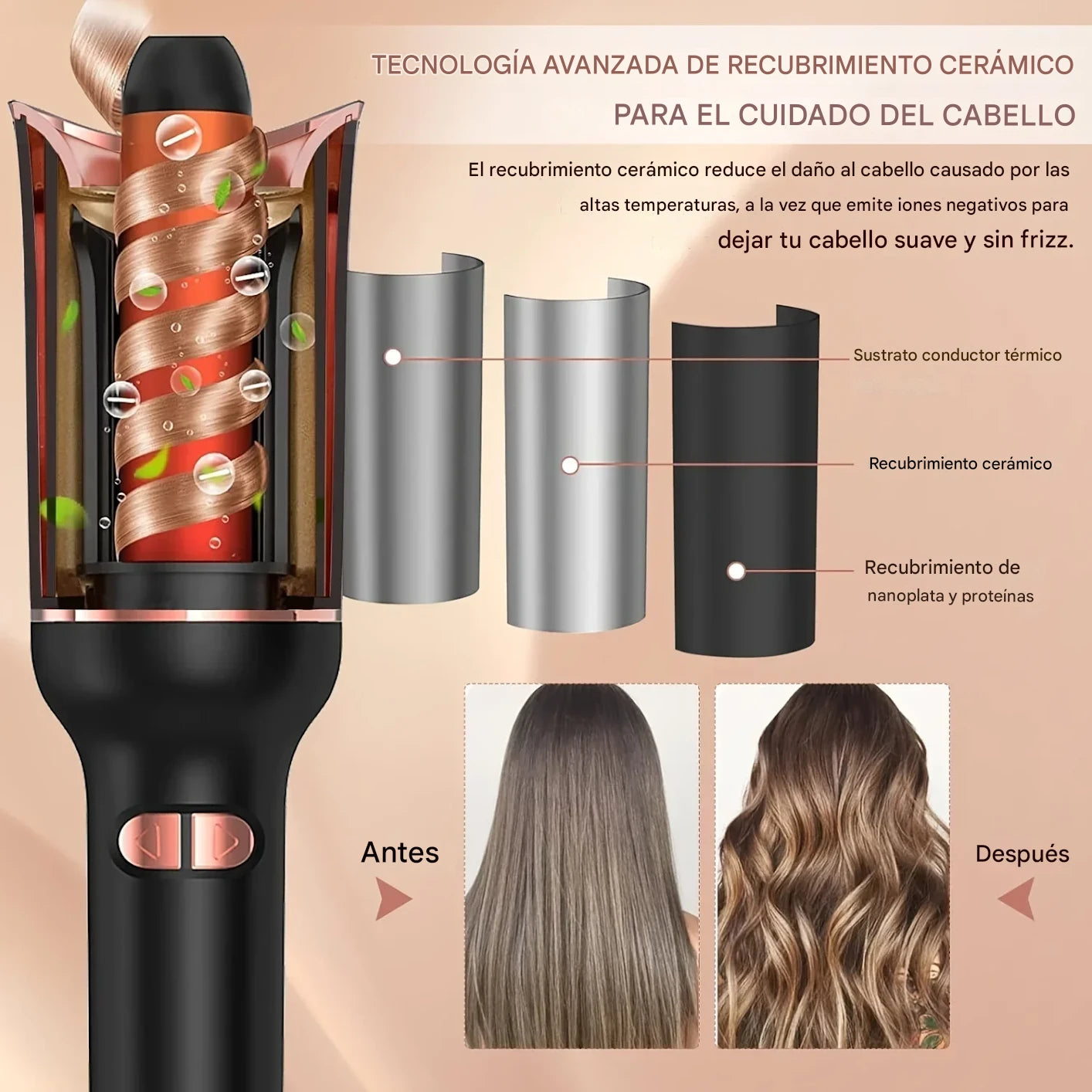 Rizador Automático de Cabello