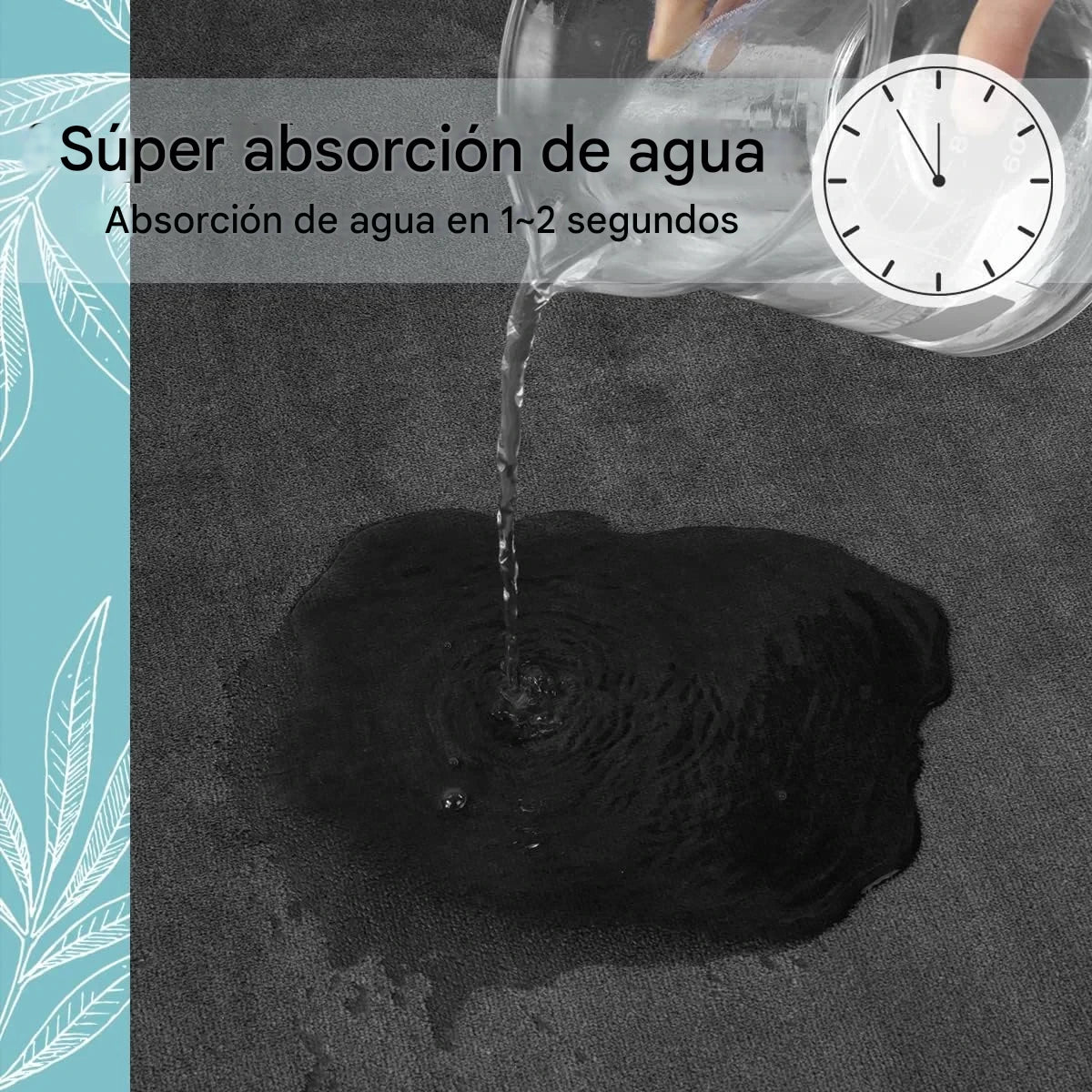 Alfombra de Baño Memory Foam Antideslizante