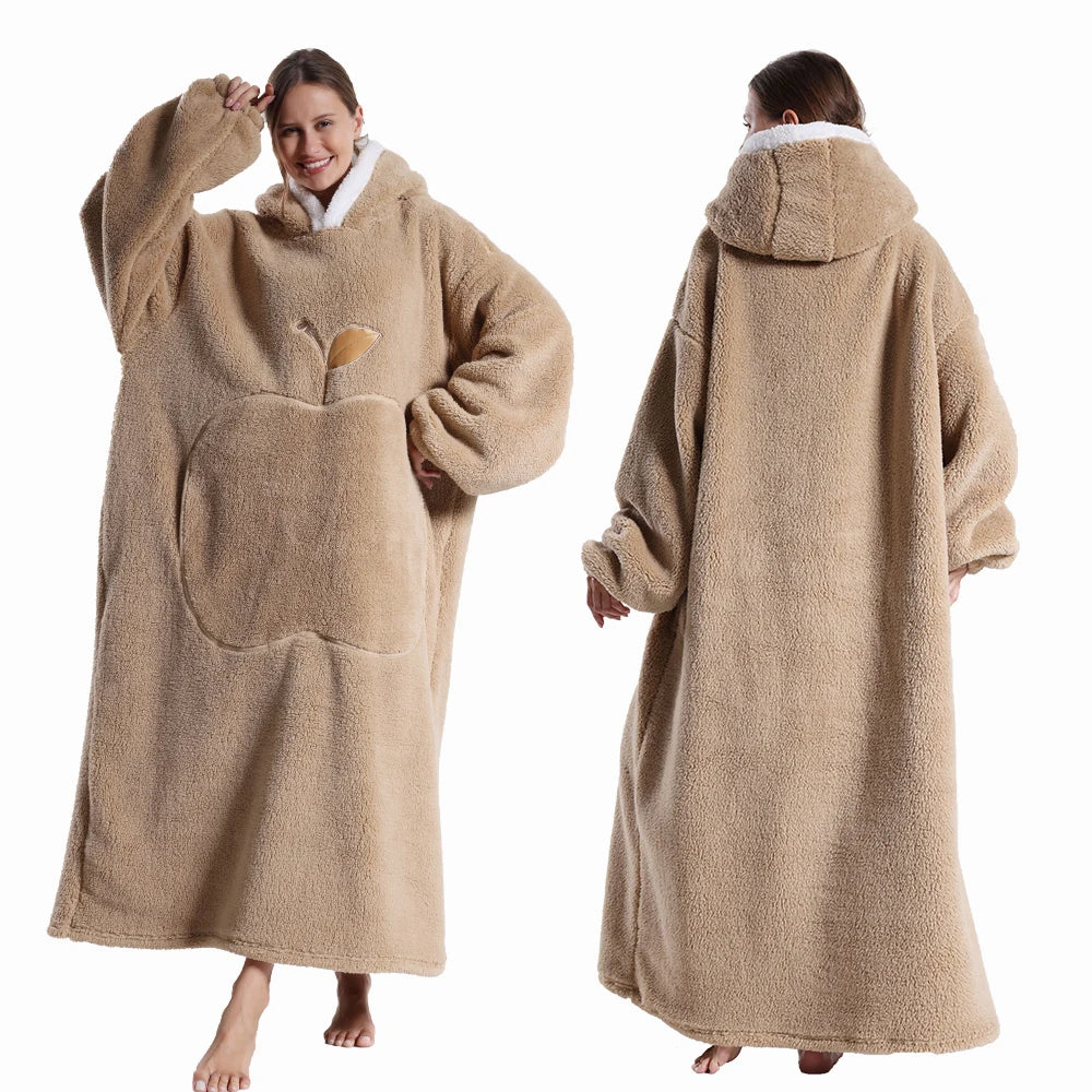 Manta de Sudadera con Capucha