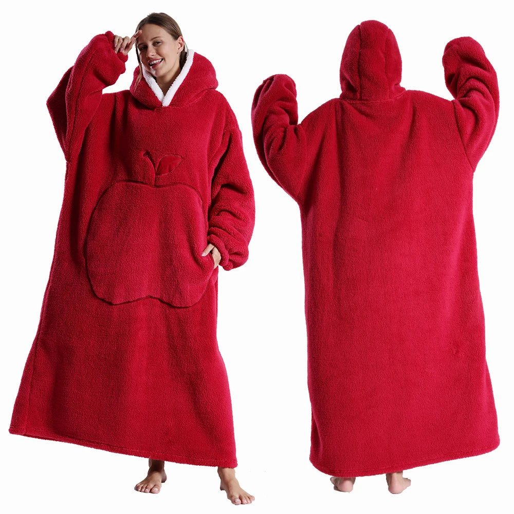 Manta de Sudadera con Capucha
